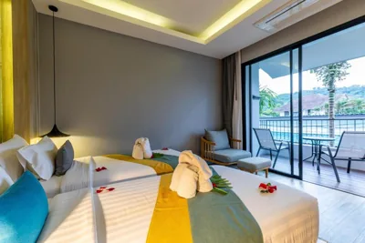 Habitación con dos camas individuales — Antiya Hotel Phuket